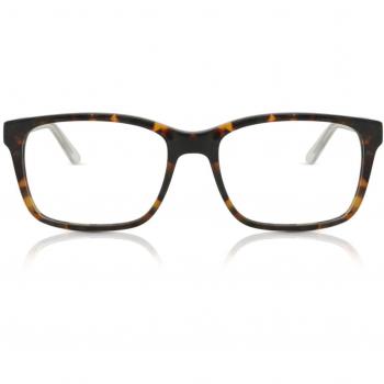 Gafas Recetadas Cuadrado Montuta Completa Plástico Tortoiseshell para Hombre - Gafas Anti-Azules - SmartBuy Collection