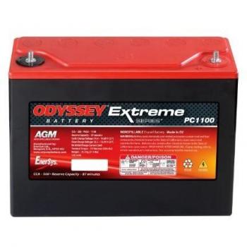 Batería de Plomo Puro 12V 43Ah Odyssey PC1100 con Tecnología AGM y Potencia de Arranque de 500A