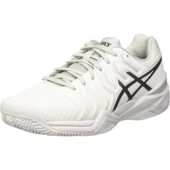 Asics Gel-Resolution 7 Clay, Zapatillas de Tenis para Hombre, Blanco