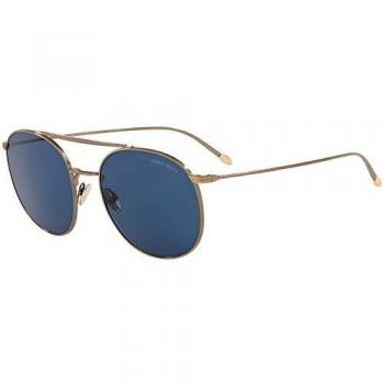 Armani 0AR6092 Gafas, Oro Cepillado, 56 para Hombre