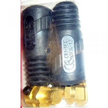 Conector de Soldadura Spinotti Dinse 50mm², Paquete de 2 unidades - Telwin