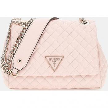 Bolso Guess Deesa Convertible Xb Flap Rosa Pálido QG923621