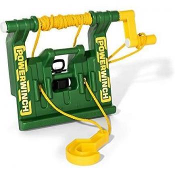Cabrestante RollyPowerwinch Verde para Tractores de Juguete John Deere - Accesorio Funcional para Niños a Partir de 3 Años