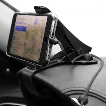 Soporte Movíl SIKIWIND HUD Conduccion Segura Soporte para Móvil Soporte de Coche para Teléfonos Apoyo Hasta 6.5 Pulgadas para iPhone 8 / 8Plus/ X/ 7 / 7 Plus/6S/6, Samsung Galaxy S8/S7 etc