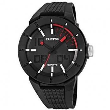 Calypso watches K5629/2 - Reloj de Pulsera Hombre, plástico, Color Negro