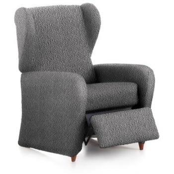 Funda para sillón con pies separados Eysa ROC Gris oscuro 90 x 120 x 85 cm
