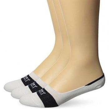 Sperry Top-Sider Men's Signature Invisible Solid Liners, White, Medium/Large