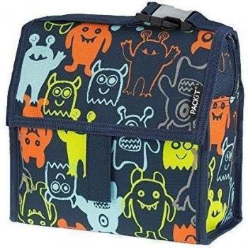 PACKIT Mini Lunch bag - Bolsa para almuerzo congelable con diseño monsters