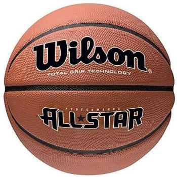 Wilson WTB4041XB07 Pelota de Baloncesto All Star Caucho Interior y Exterior, Unisex-Adult, Naranja, 7