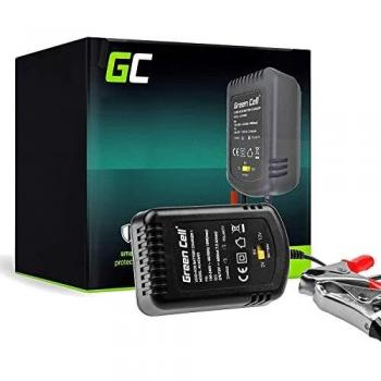 Green Cell Universal Vehicle Battery Charger AGM 2V/6V/12V 0.6A Black