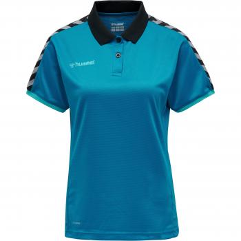 Hummel Polo De Manga Corta Authentic Functional Mujer Celestial Talla XS