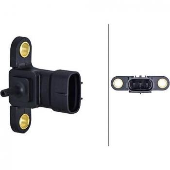 Sensor de presión de sobrealimentación HELLA 6PP 358 152-481