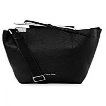 CALVIN KLEIN - Bolso al hombro para mujer blanco y negro