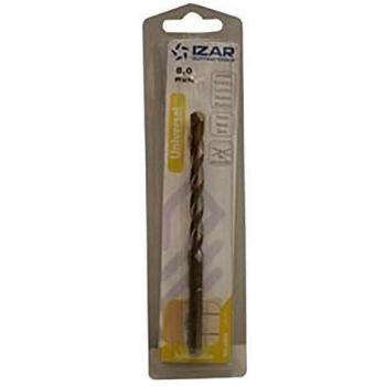 Izar 67959 Broca Punta Metal Duro Universal, L 134 mm