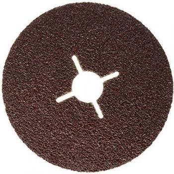 Bosch Professional 2 608 605 474 Bosch 474-Disco lijador de Fibra para Amoladora Angular, corindón-125 mm, 22 mm, 24
