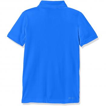 Nike B Dry Polo de Tenis, Niños, Azul