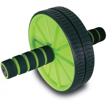 Phoenix Fitness Ab Roller - Abdominales Para Ejercicios De Fitness Para El Hogar y El Gimnasio - Mangos De Espuma Para Entrenamiento De Abdominales