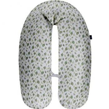 Alvi® Almohada de lactancia con funda Drifting Leaves