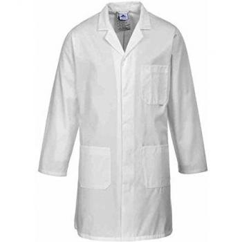 Camisa de Laboratorio Estándar Portwest Blanca Talla S