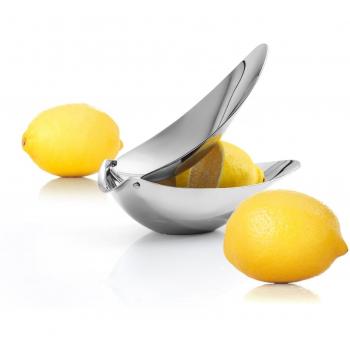 Prensa de cítricos Blomus Callista, acero inoxidable, 17.5 cm