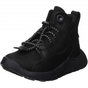 Timberland Flyroam Leather Hiker, Zapatillas de Senderismo Unisex Niños, Negro