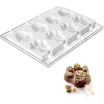 Silikomart GEL06 Pata - Set 2 STAMPI IN Silicone 89X84 H 24 MM