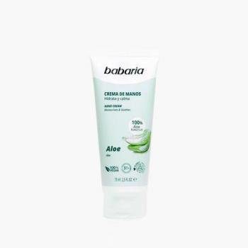 Crema de Manos Babaria Aloe Vera 75ml