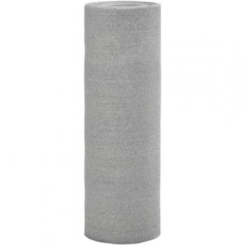 vidaXL Red de privacidad HDPE 1x25 m 150 g/m² Color Antracita, Negro, Verde y Gris Claro
