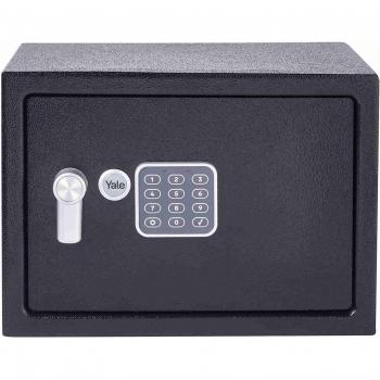 Caja Fuerte con Cerradura Electrónica Yale Negro 16,3 L 25 x 35 x 25 cm Acero Inoxidable