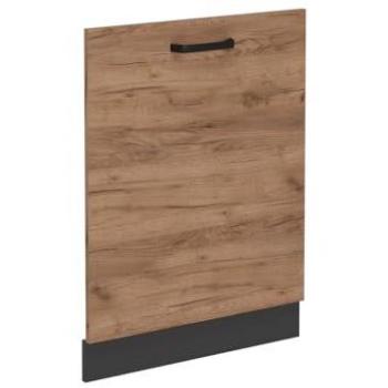 Tapa para lavavajillas R-Line, Roble dorado/Antracita, 60 cm sin encimera