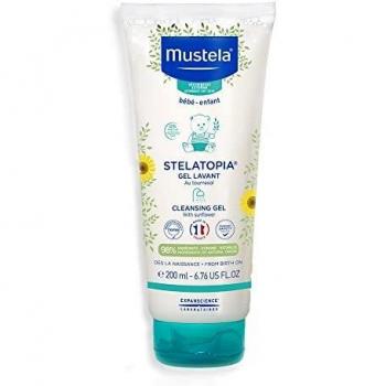 Mustela Stelatopia Cleansing Gel, 200ml, 200 Count,