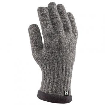 Guantes de Lana Millet Negro Jaspeado - M