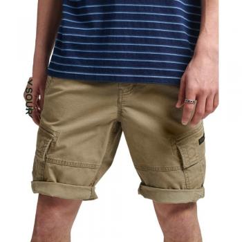 Pantalones cortos cargo de algodón orgánico Superdry para hombre