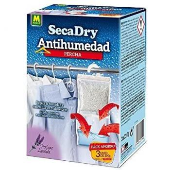Secadry Pack 3 Perchas Antihumedad