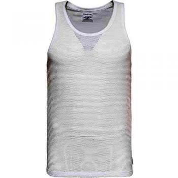 Calvin Klein Tank Camiseta, White, Small 36