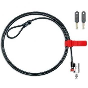 Kensington K64637WW - Candado de seguridad para ordenador portátil, negro