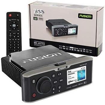 Fusion Marine MS-AV755, sistema de entretenimiento serie 755 con reproductor de DVD/CD