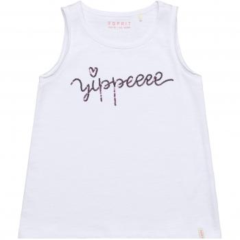 Esprit Top, Camiseta para Niñas, Blanc