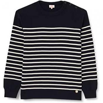Heritage Navy Pullover Sweater - Armor-Lux Molène