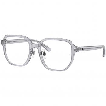 Ray-Ban RX5424D Asian Fit 8415 Armazones para Hombre Cristal, Lentes Recetados Transparentes, Gafas Recetadas Ajuste Asiático