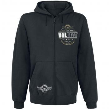 Volbeat Victorious Capucha con Cremallera Negro S