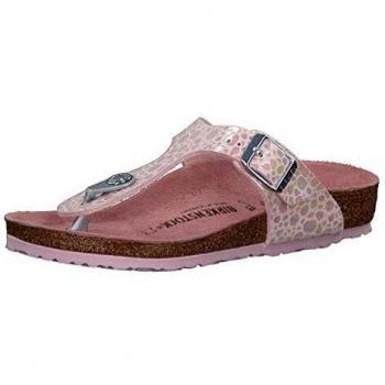 Birkenstock Gizeh Kids Sandal 2019 Metallic Stones Rose, 31