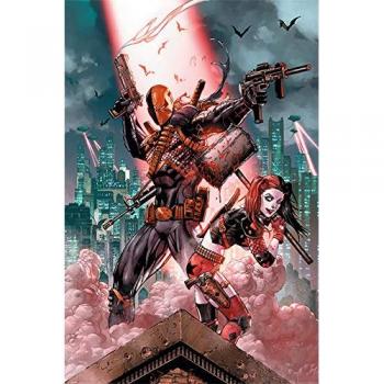 Póster Maxi DC Comics Deathstroke y Harley Quinn 91.5x61cm, Multicolor