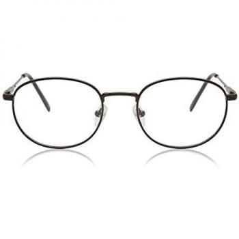 Oval Montura Completa Metálico Marrón para Hombre - SmartBuy Collection