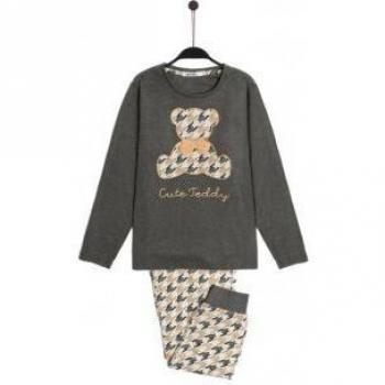 Pijama Admas manga larga Cute Teddy para niña