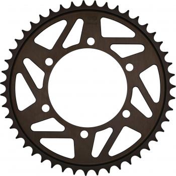 Corona de aluminio AFAM 13815 - 525, rueda dentada para cadena de motocicleta, fabricada en aluminio ligero y resistente, con un diseño de dientes optimizado para una mejor tracción y rendimiento, compatible con diversas marcas y modelos