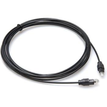 Hosa OPT-110 Fiber Optic Cable, 10-Ft, Toslink to Toslink