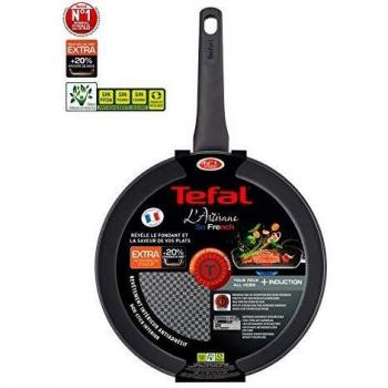 Tefal Artisane G1070202 - Sarten de 21cm Compatible con Todo Tipo cocinas; a Gas, Placa eléctrica, vitrocerámica e inducción, óptima retención del Calor y un diseño sólido y Duradero