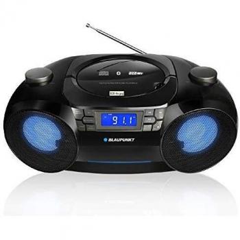 Radio portátil Blaupunkt BB31LED con Bluetooth, FM, CD, MP3 y USB
