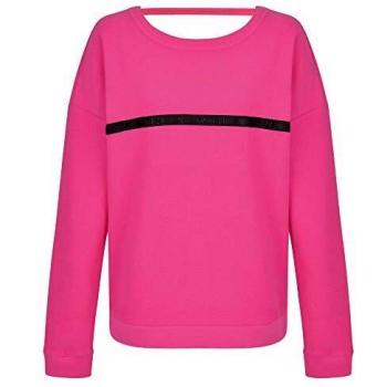 Dare 2b Resilience Cotton Slouch Fit Cutout Back Neck Sweater Forro Polar, Mujer, Rosa cibernética, Talla 16